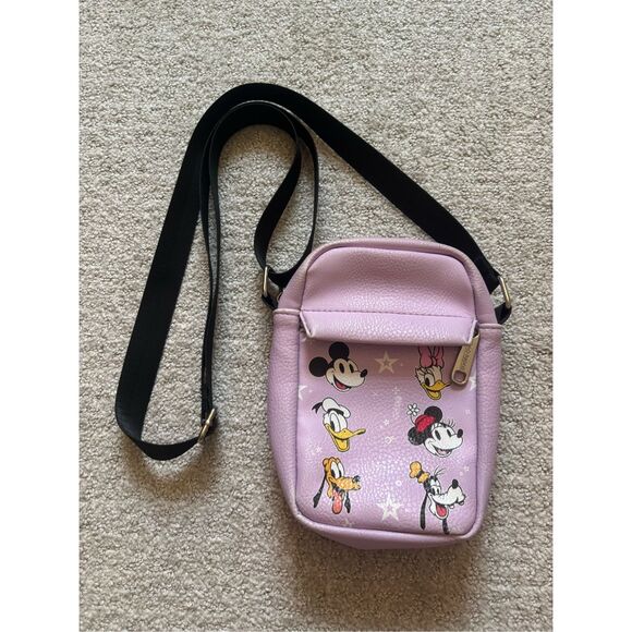 Buckle-Down Mickey and Friends Vegan Leather Crossbody - Picture 1 of 9